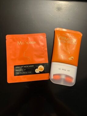 Firm Lift Neck Cream & Mask - Orange